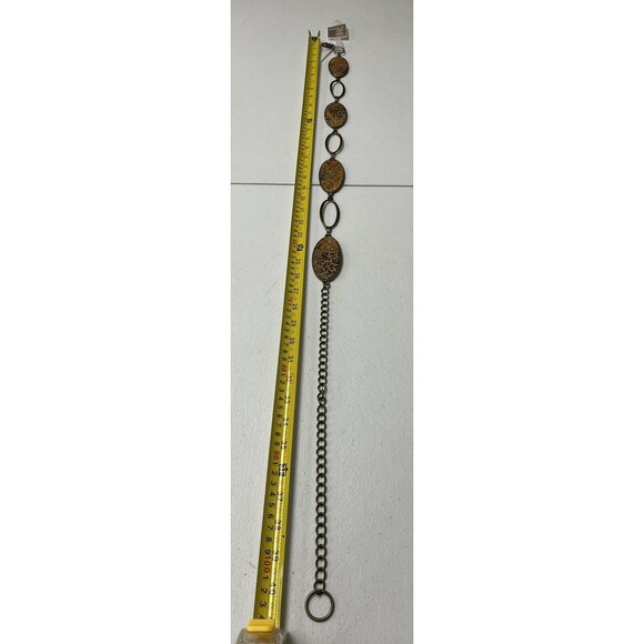 Wear It Women's Leopard Gypsy Chain BELT - Look At The Measurements Size 1, 8/10 - Picture 4 of 4
